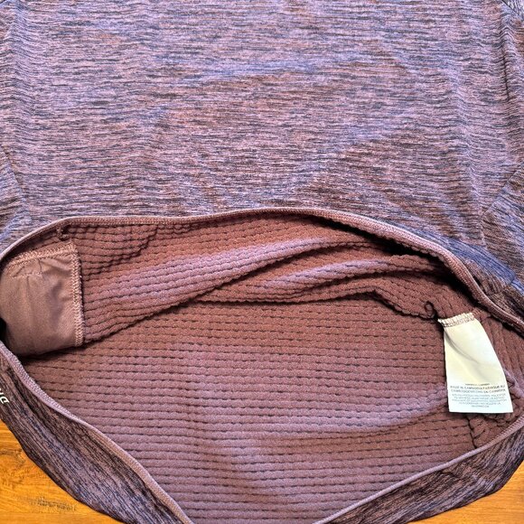 Nike Dri Fit Thermal Running Top, Purple Heather,‎ Medium - Picture 7 of 10